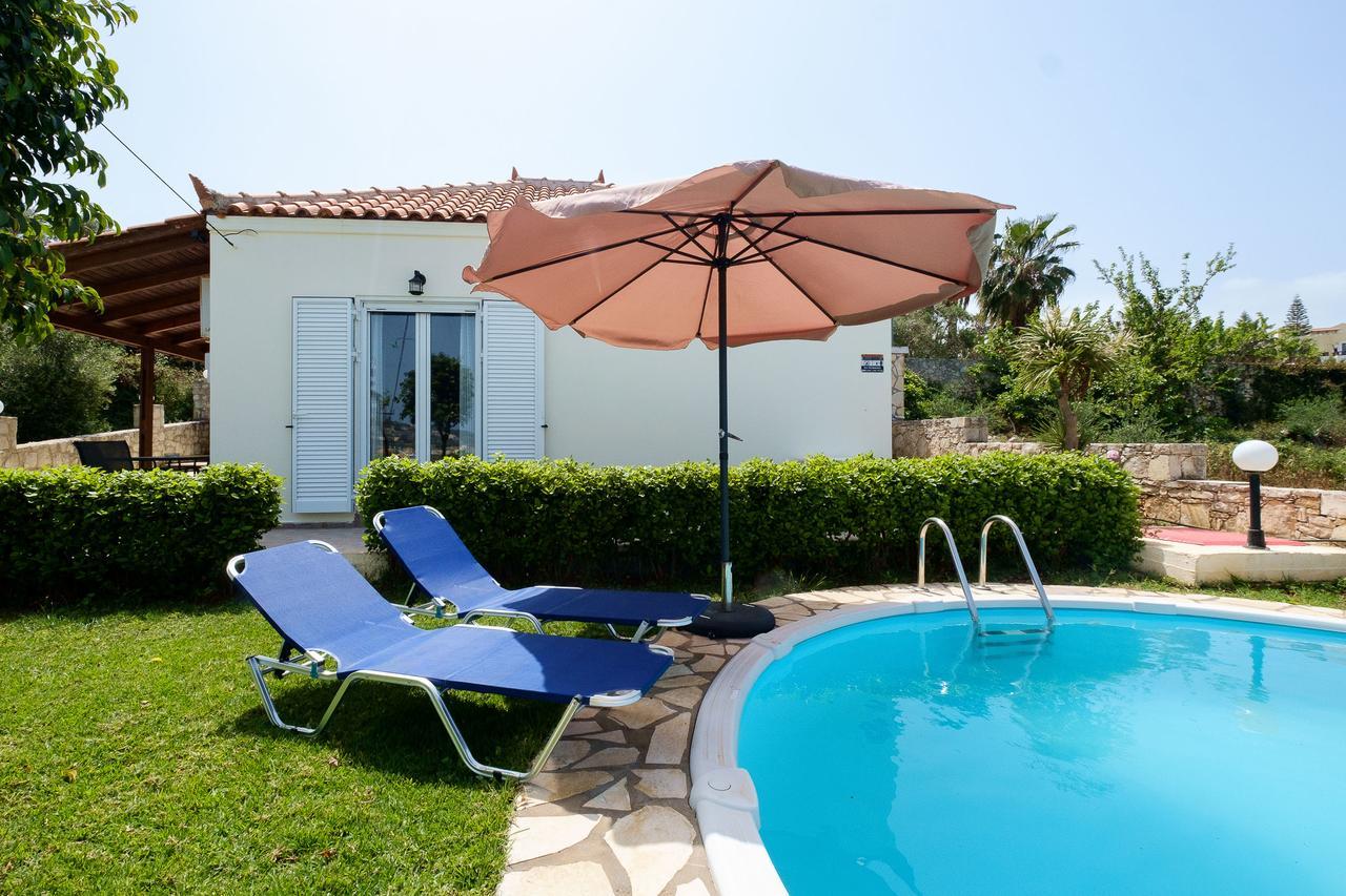 Chill And Relax In A Home With Pool Near The Beach Almirida エクステリア 写真